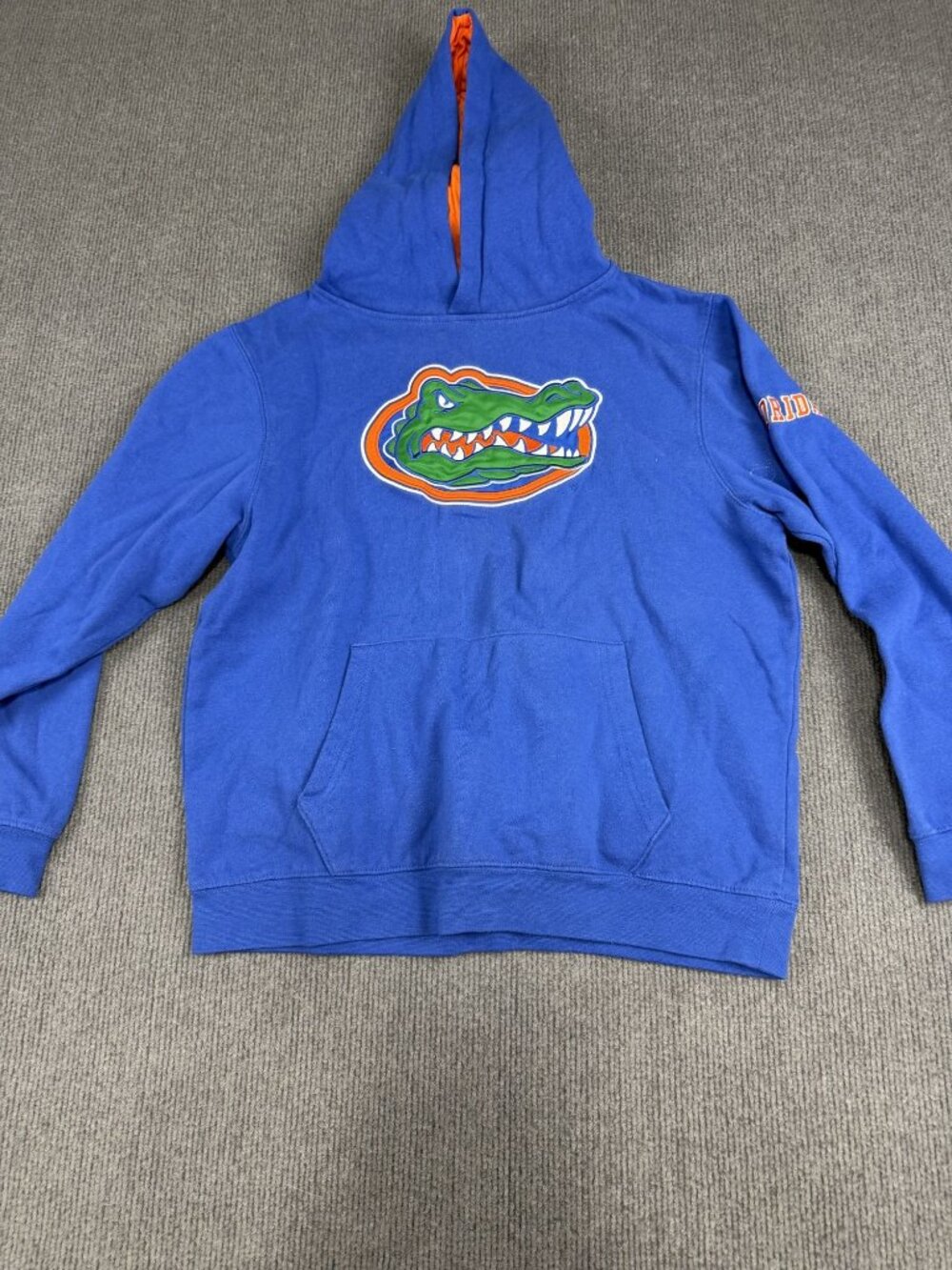 Florida Gators Youth Hoodie XL Blue Colosseum Kangaroo Pocket Pullover